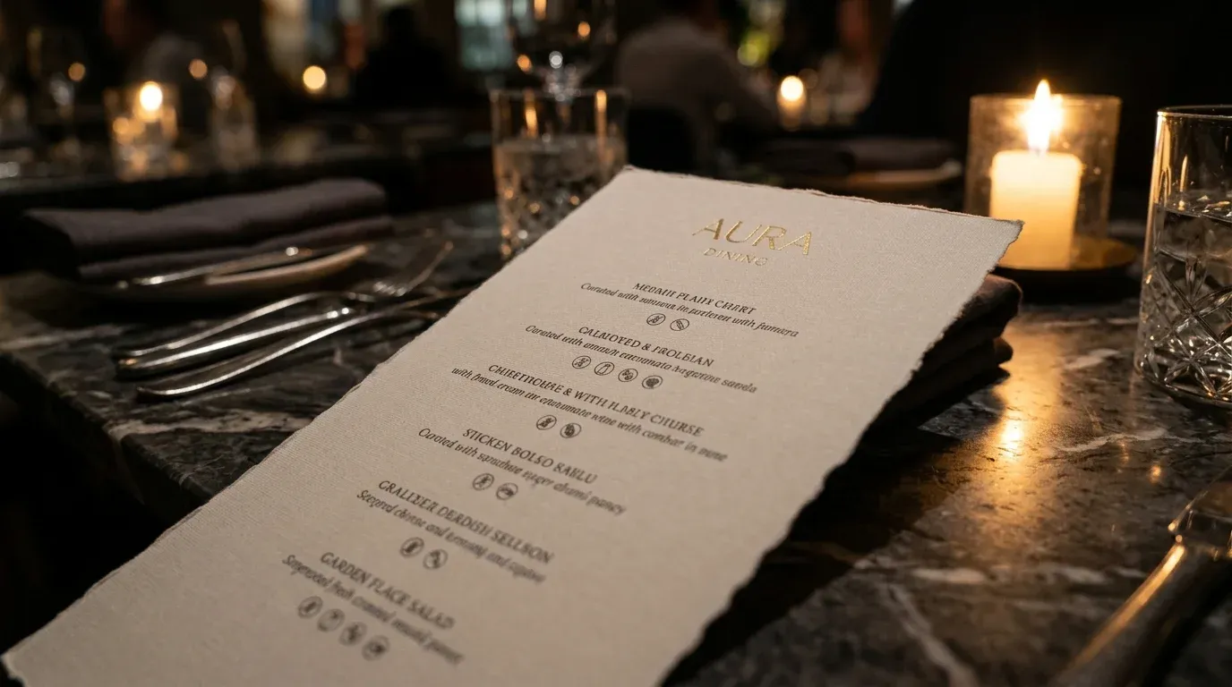 Normativa de alérgenos en restaurantes: qué debes mostrar en tu carta en 2025