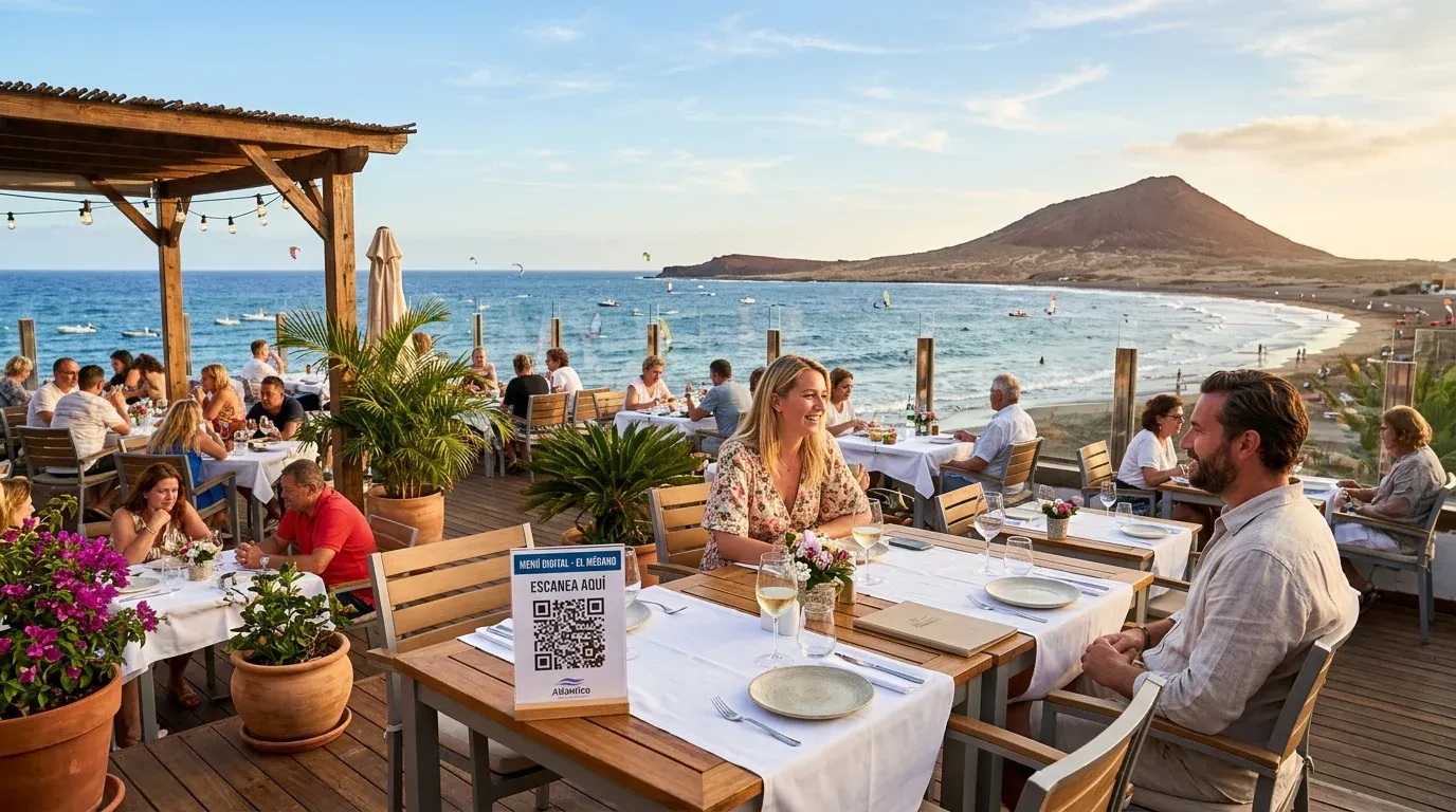 Carta digital para restaurantes en zonas turísticas: el caso de las Islas Canarias