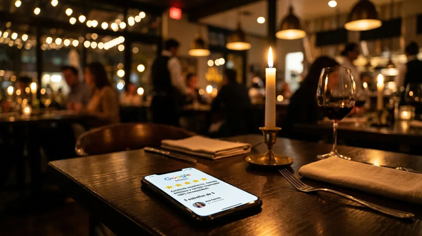 Cómo conseguir más reseñas de Google para tu restaurante (sin pedirlas de forma incómoda)