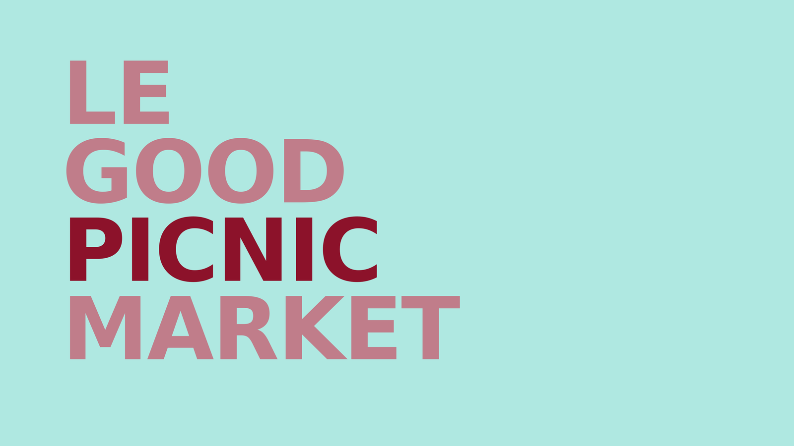 Le Good Picnic Market